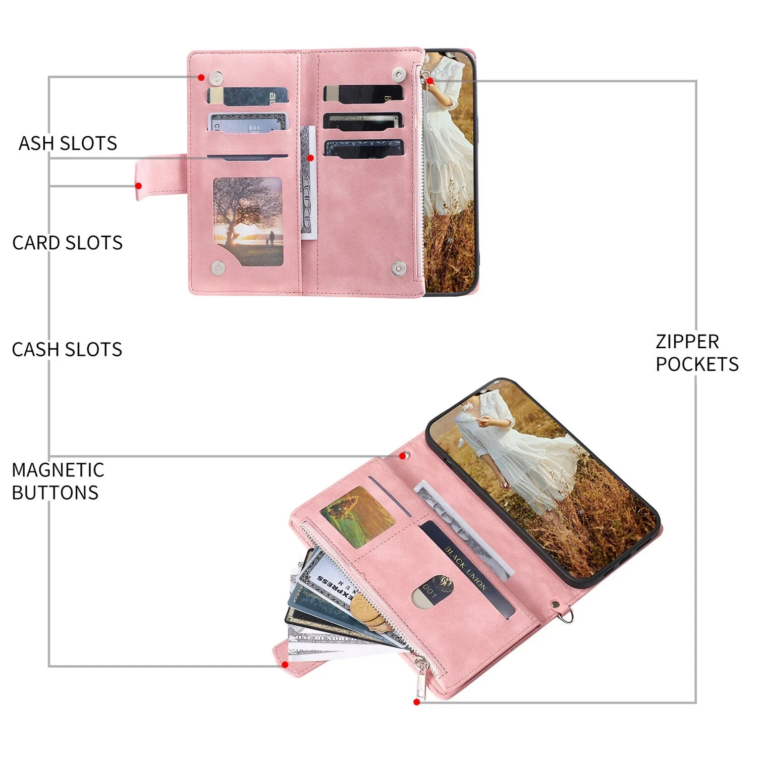 005 Style Rhombus Texture Phone Case for Samsung Galaxy A71 4G SM-A715, Zipper Pocket Leather Stand Wallet Cover with Wrist Strap