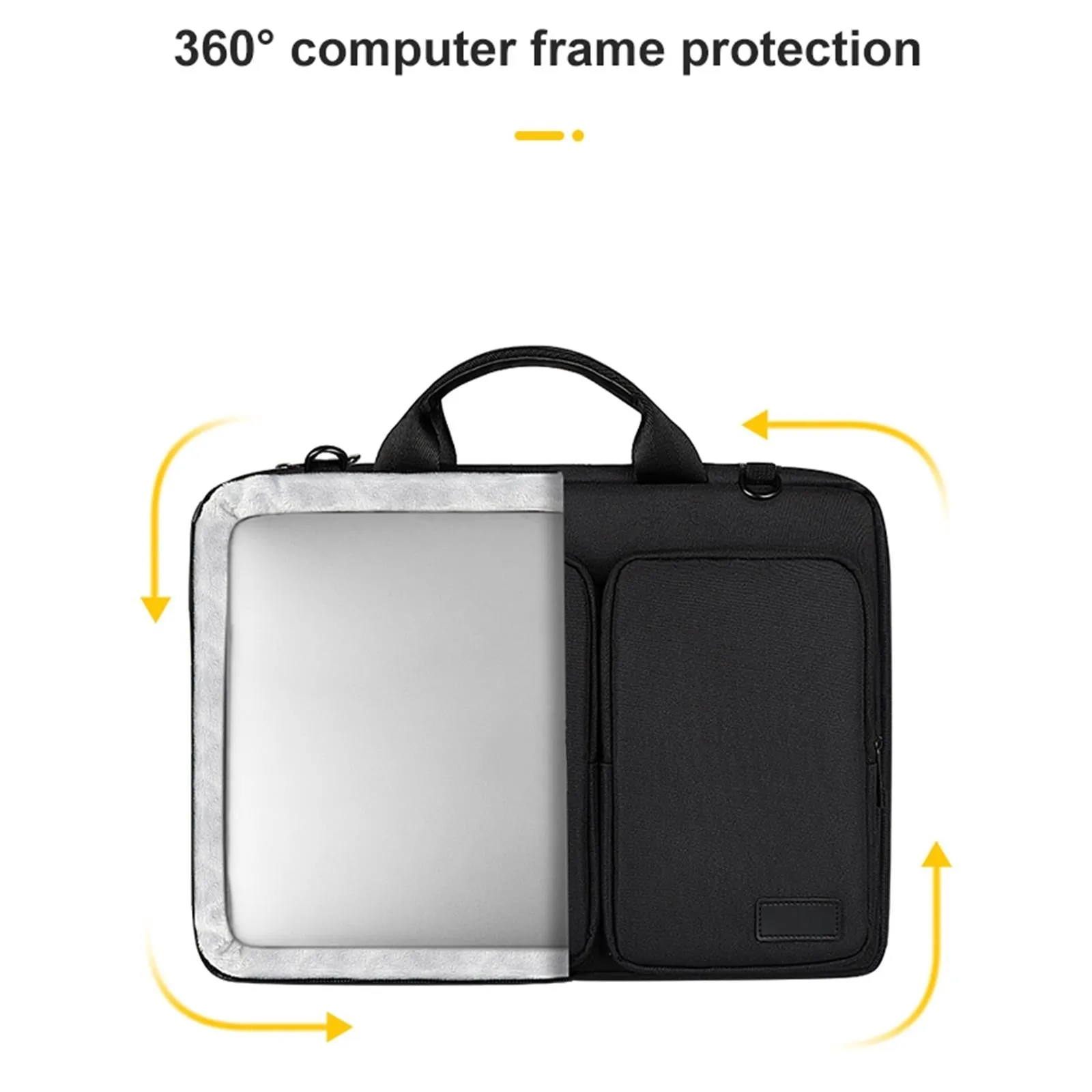 13.3 Inch Thickened Polyester Laptop Bag