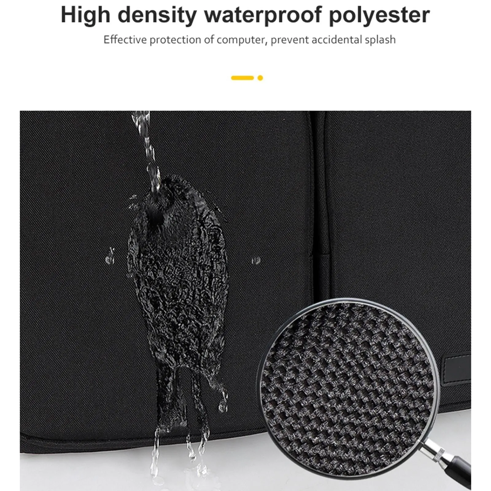 13.3 Inch Thickened Polyester Laptop Bag