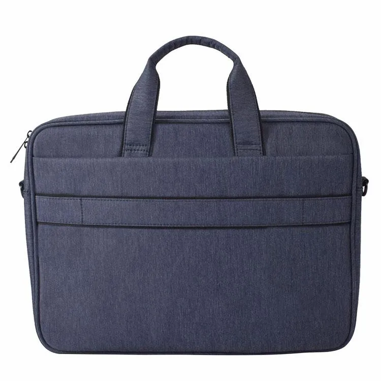 15.6 Inch Laptop One-shoulder Handbag with Waterproof Anti-theft Design and Suitcase Belt