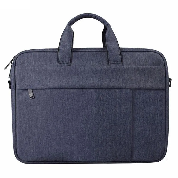 15.6 Inch Laptop One-shoulder Handbag with Waterproof Anti-theft Design and Suitcase Belt