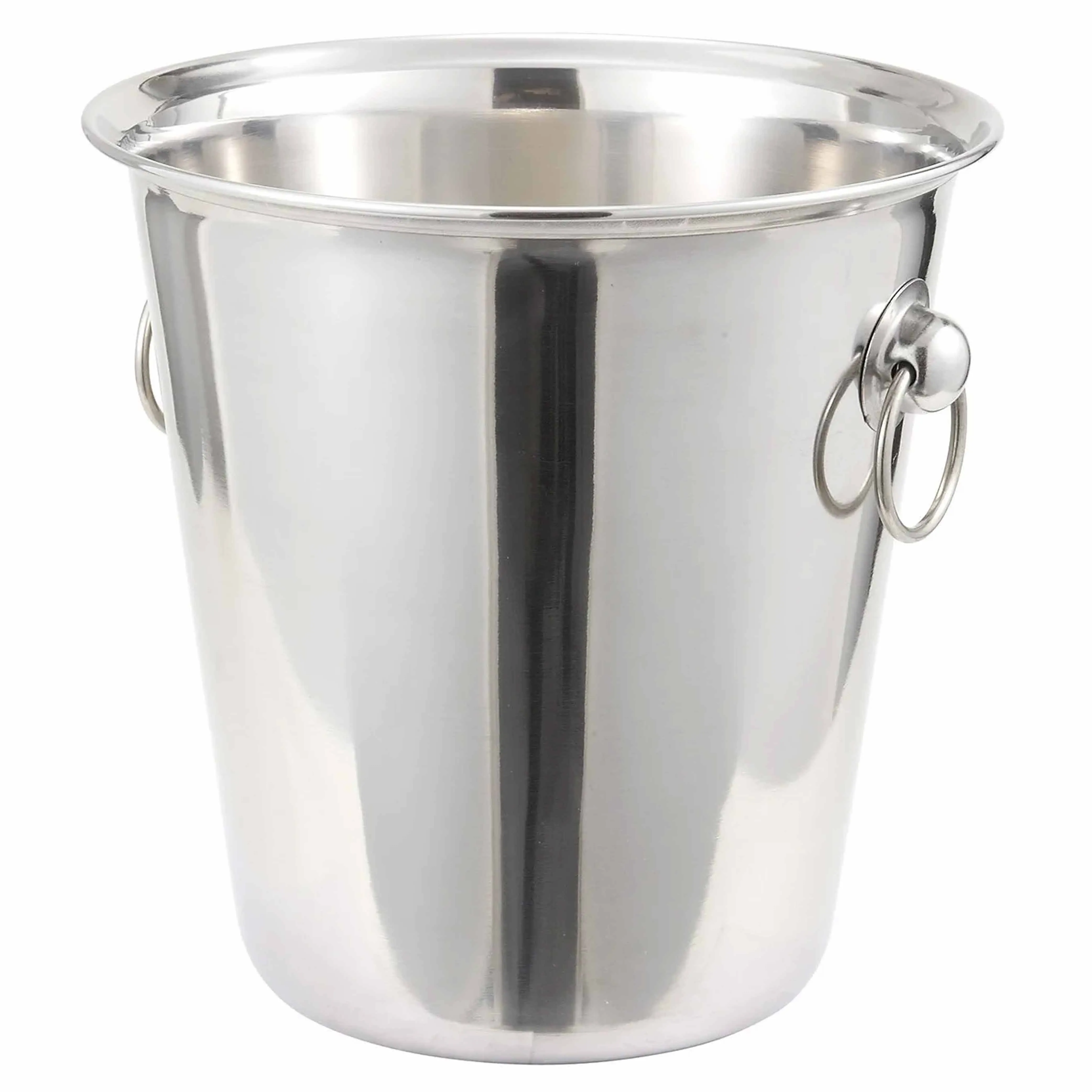6 Pc Stainless Steel Ice Bucket Wine Chiller Champagne Beer Cooler Tub 4qt Large