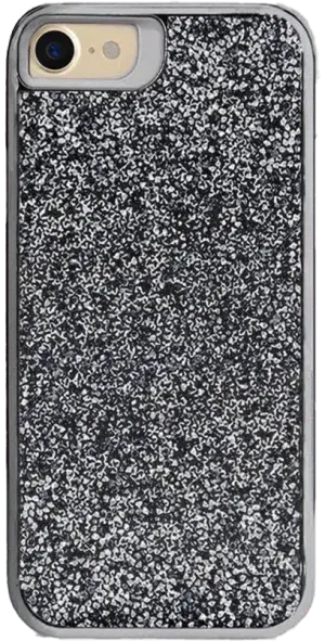 All That Glitter | Charcoal Silver Crystal Case
