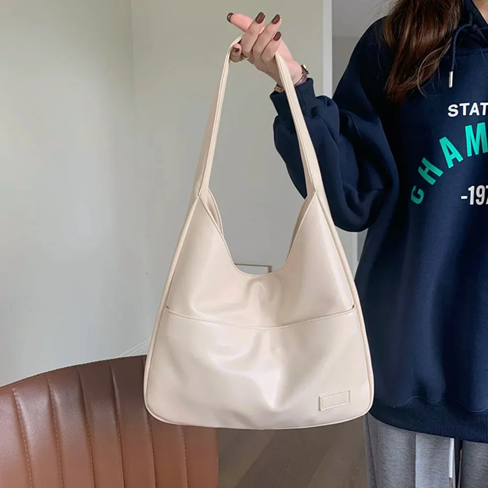 Amozae-Large Capacity Tote Bag Women's New Trendy Shoulder Bag Simple and Versatile Commuter Bag Fashion Luxury Designer Handbags