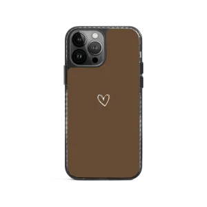 Brown Heart Stride 2.0 Case