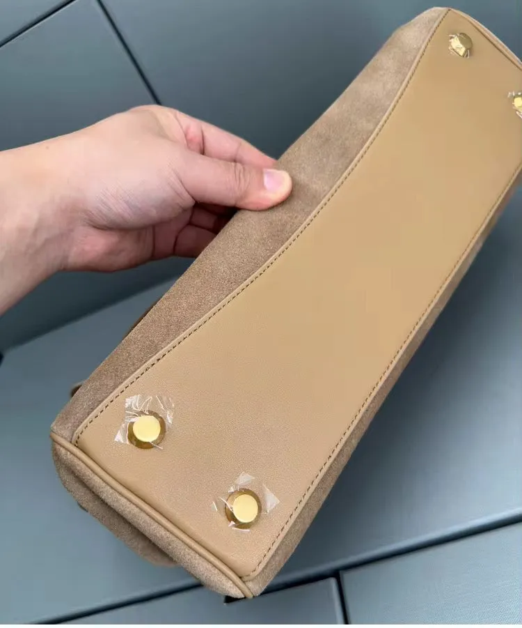 Chic Handmade Suede Bag – Elevate Your Style