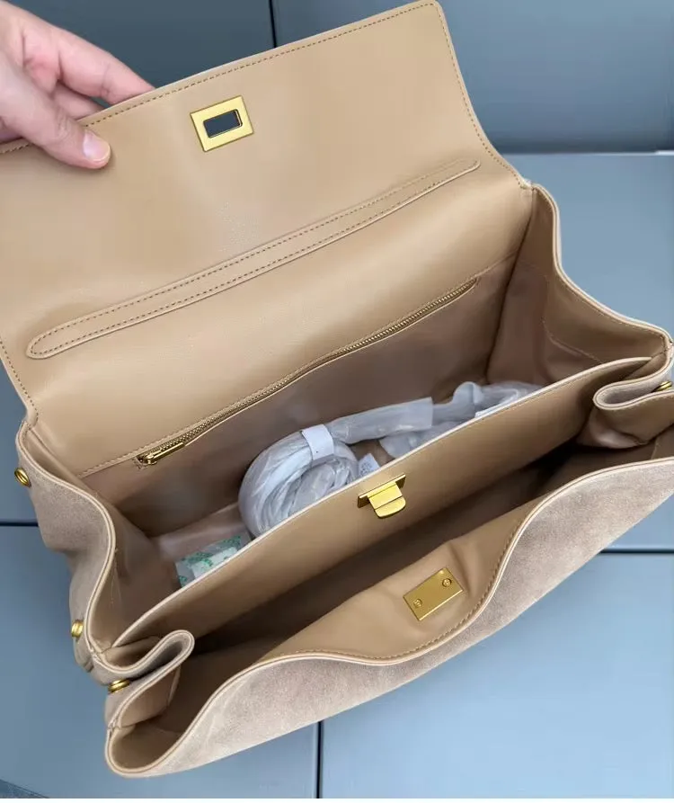 Chic Handmade Suede Bag – Elevate Your Style