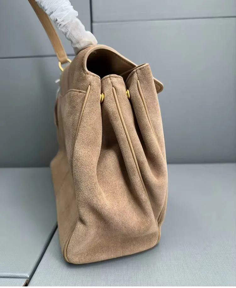 Chic Handmade Suede Bag – Elevate Your Style