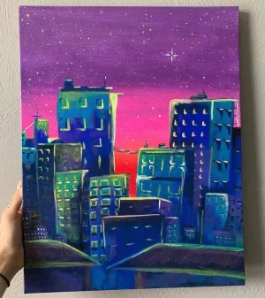 City of Blues(UV REACTIVE)