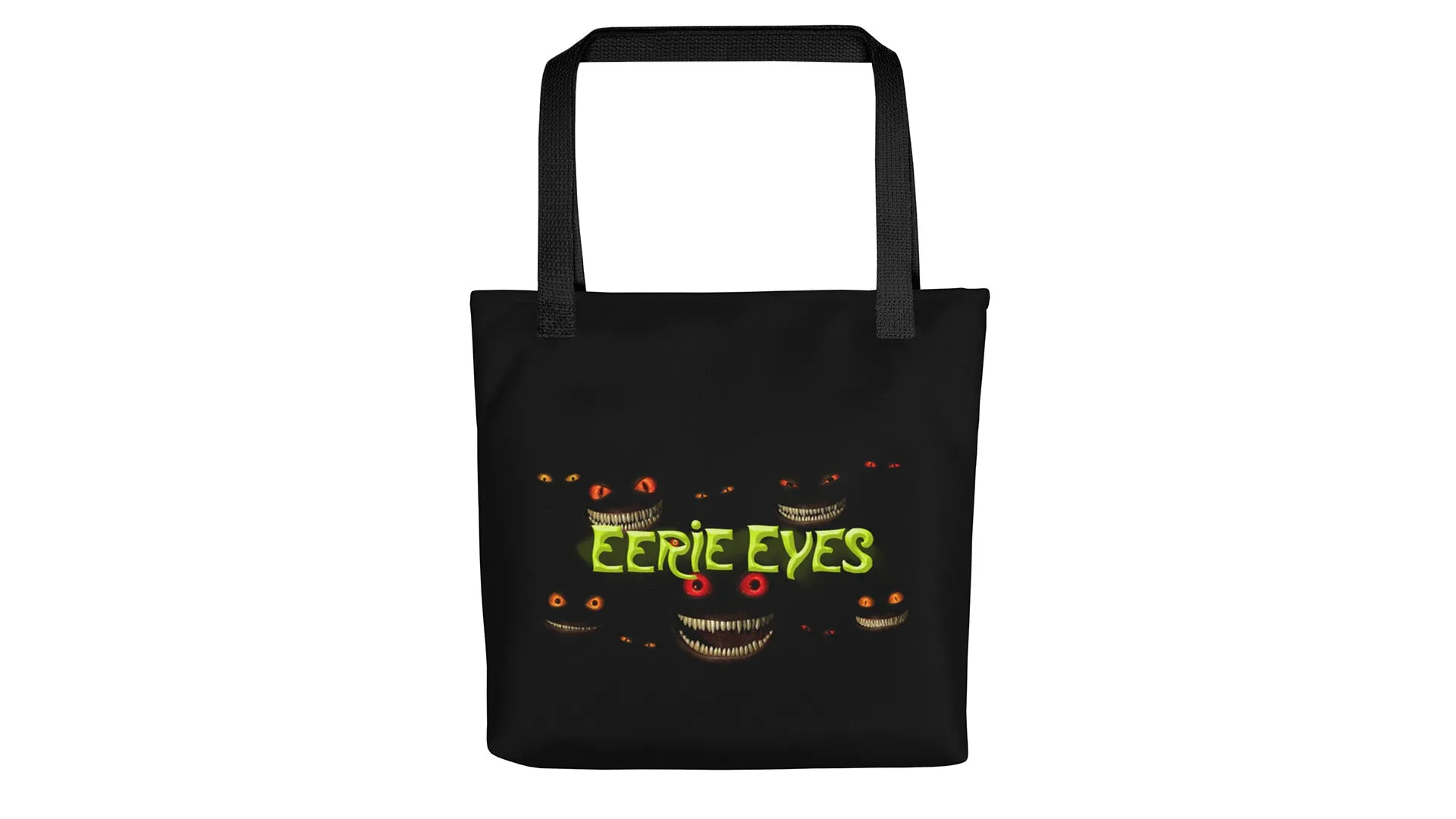 Eerie Eyes Tote Bag