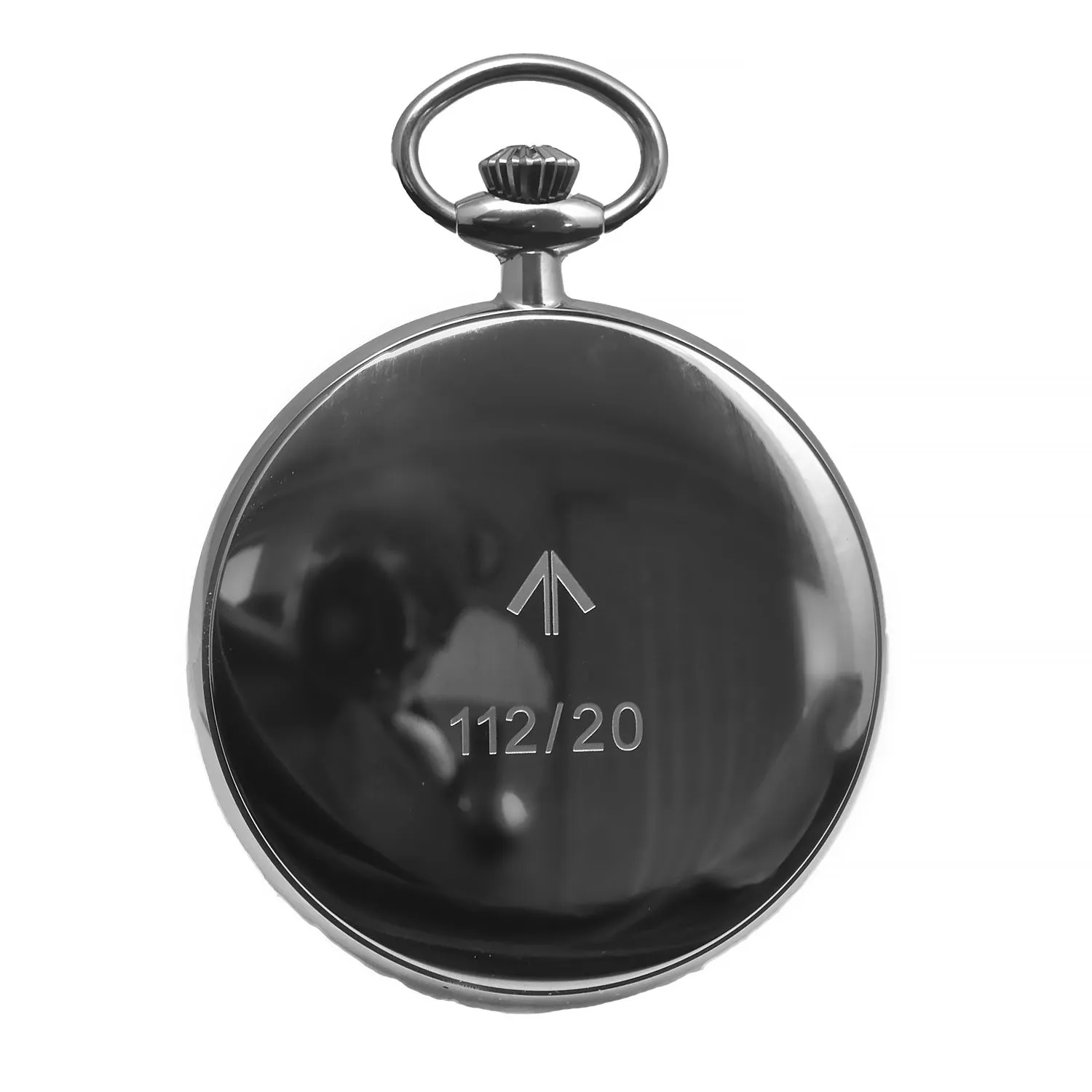General Service Military Pocket Watch (Hybrid Movement with Black Dial)