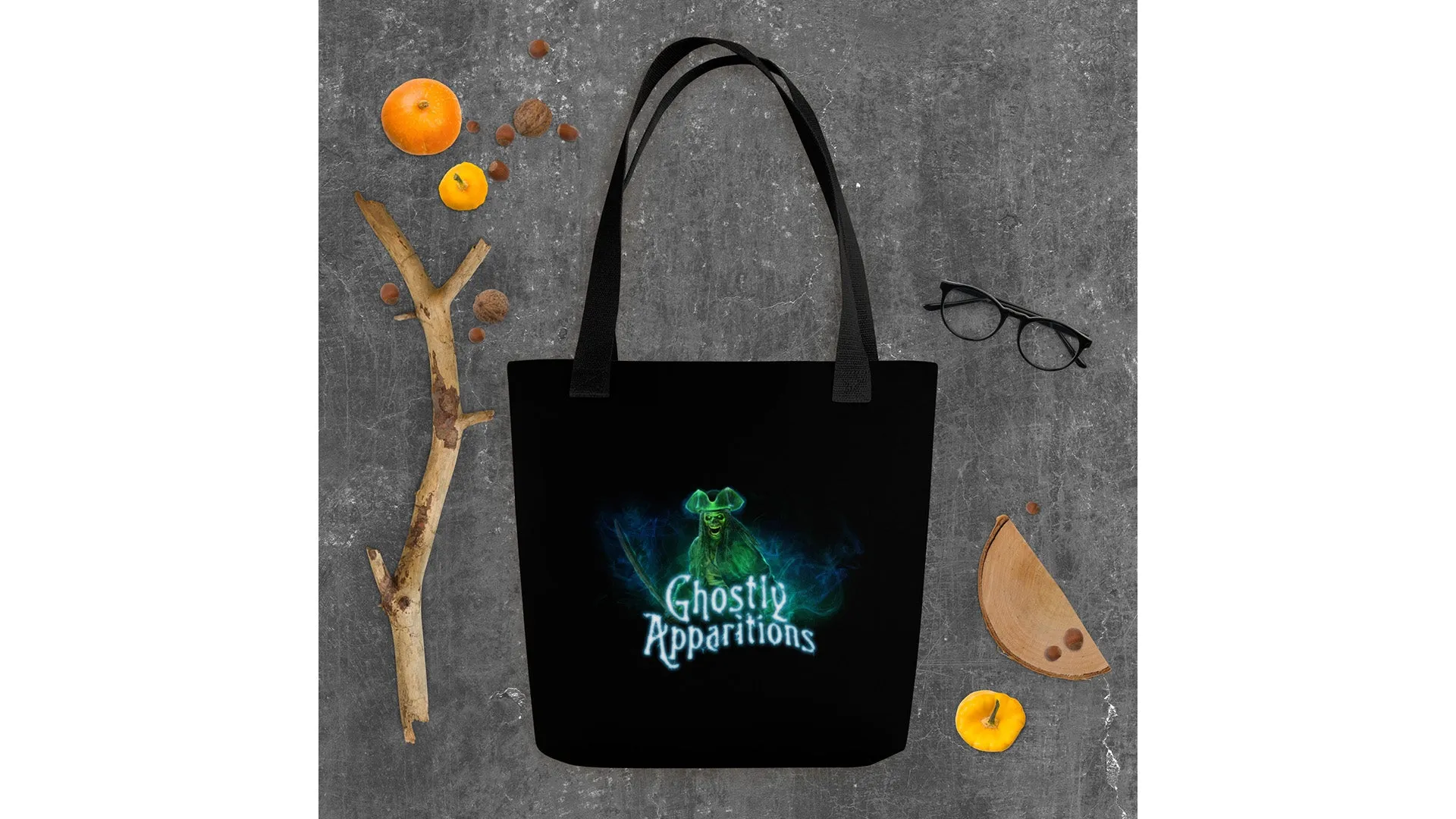 Ghostly Apparitions Ghost Pirate Tote Bag