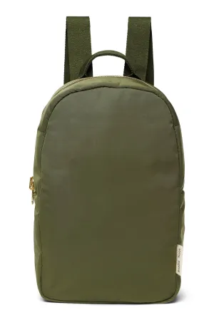 Green Puffy Mini Backpack