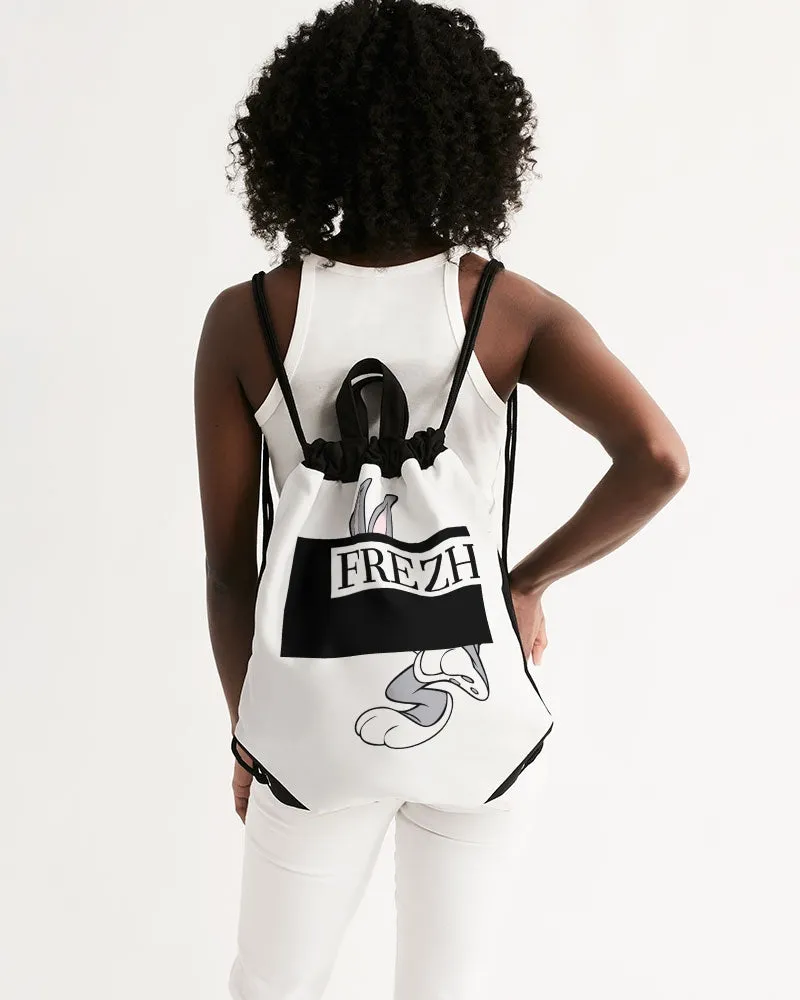 Hide and seek Canvas Drawstring Bag