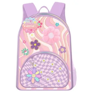 Hot Focus Deluxe Backpack - Groovy Flower