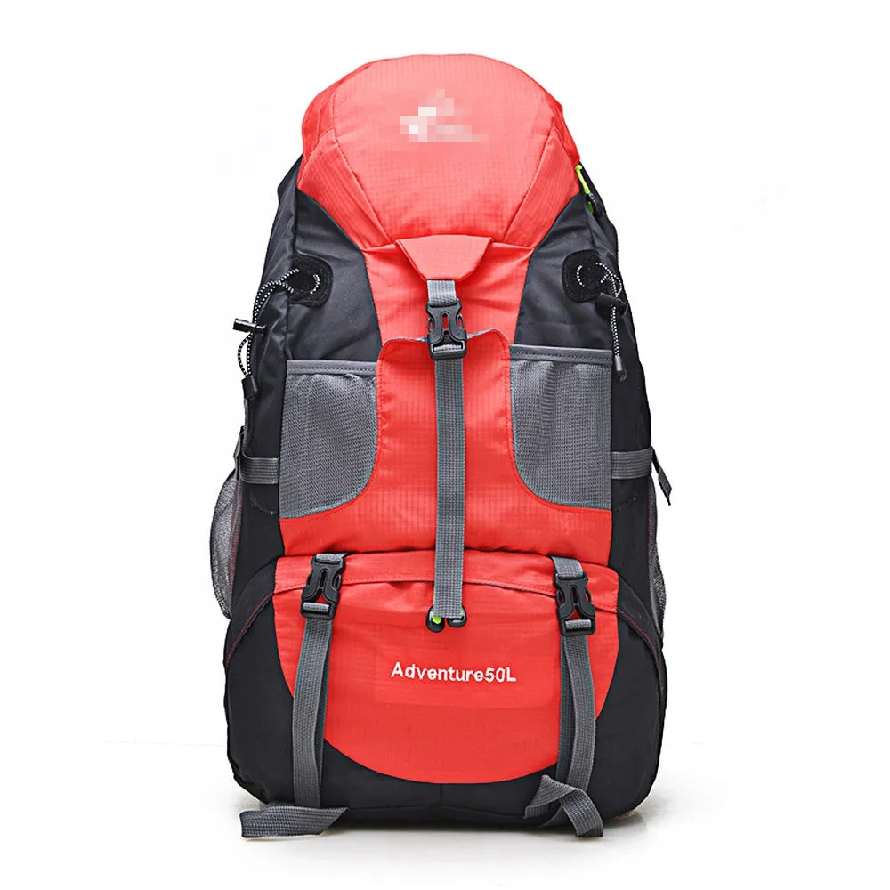 Hot Sale 50L Outdoor Backpack Camping Bag Waterproof Mountaineering Hiking Backpacks Molle Sport Bag Climbing Rucksack FK0396