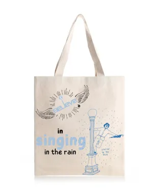 I Believe in Singing Daily Thaila -  Canvas Reusable Bags