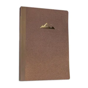 Itoya Profolio Oasis Summit Notebook B6 - Golden Brown