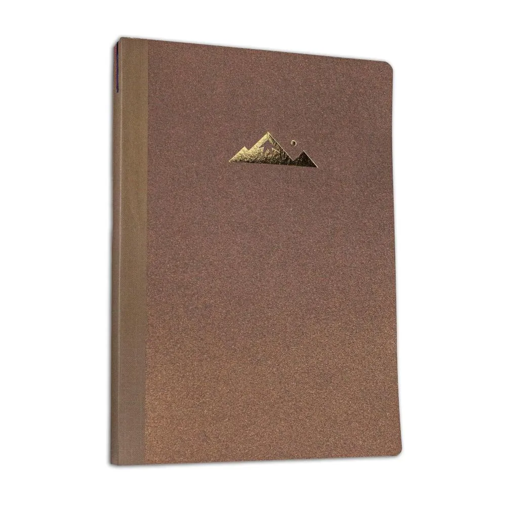 Itoya Profolio Oasis Summit Notebook B6 - Golden Brown