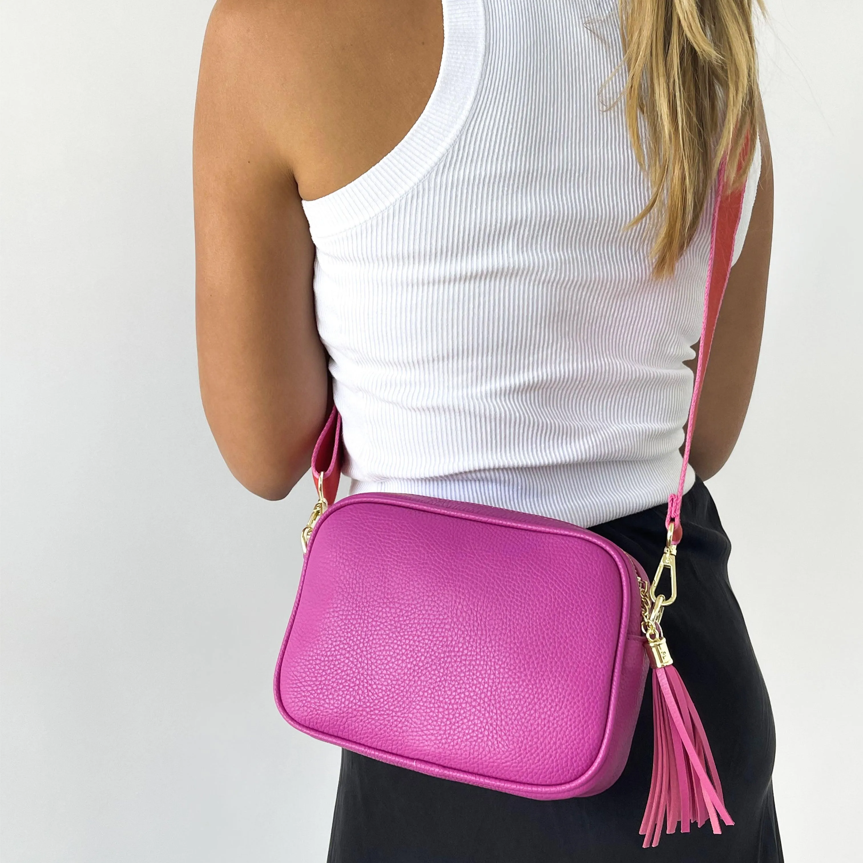 Jenny Cross Body Bag - Bright Pink