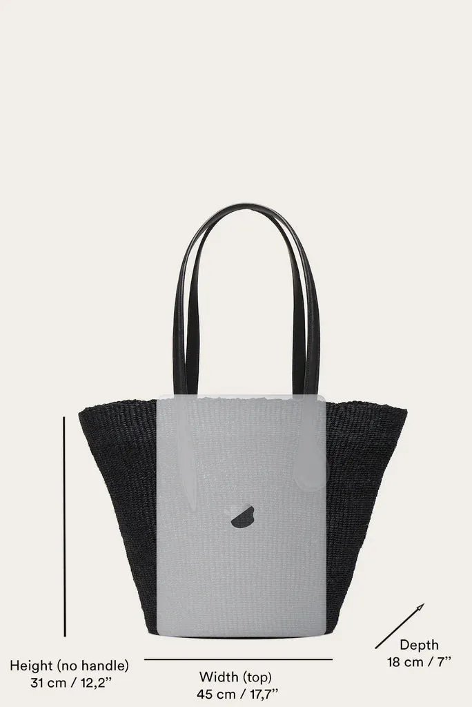 Liffner Sisal Basket Black