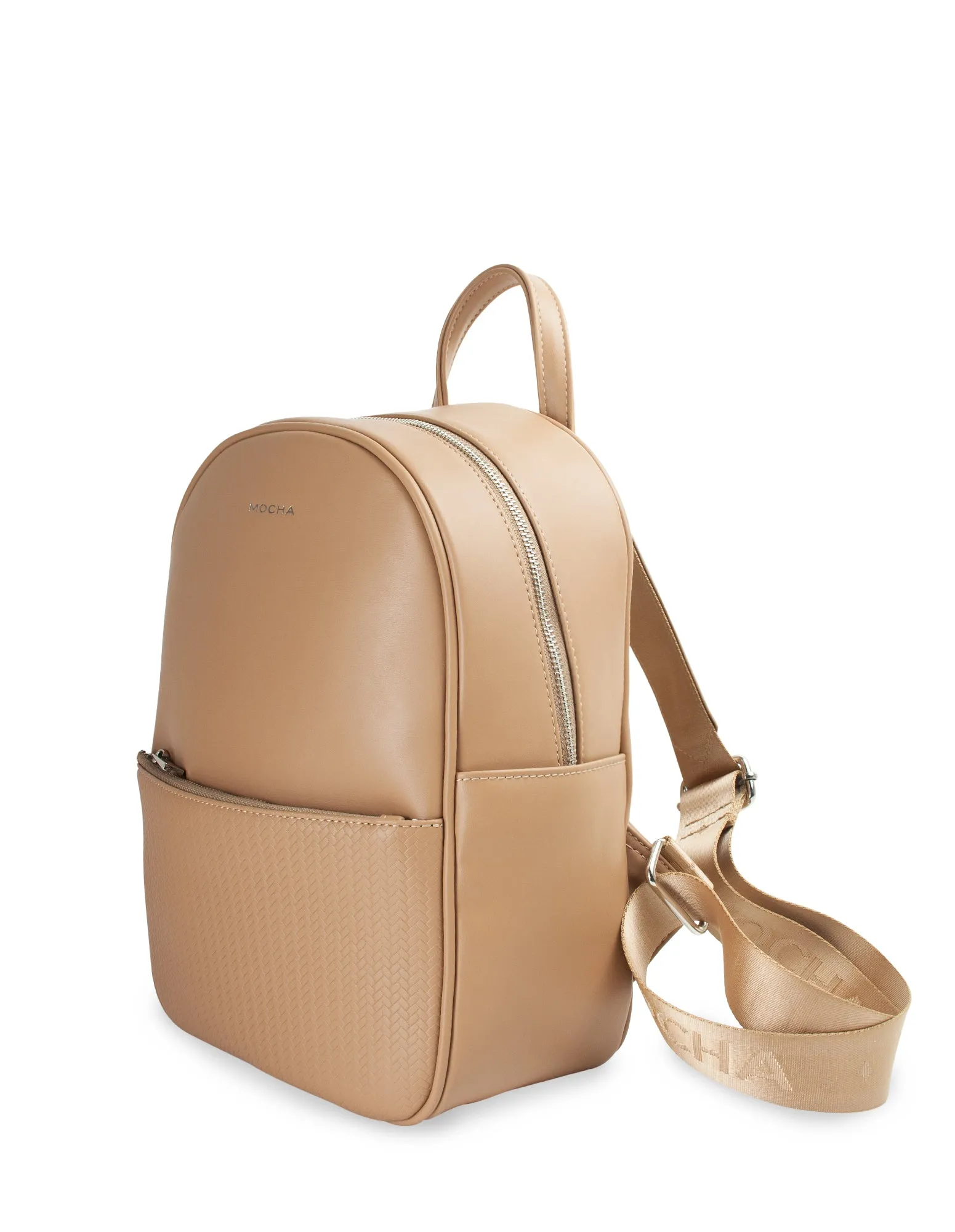 Mocha Tessa Backpack- Taupe