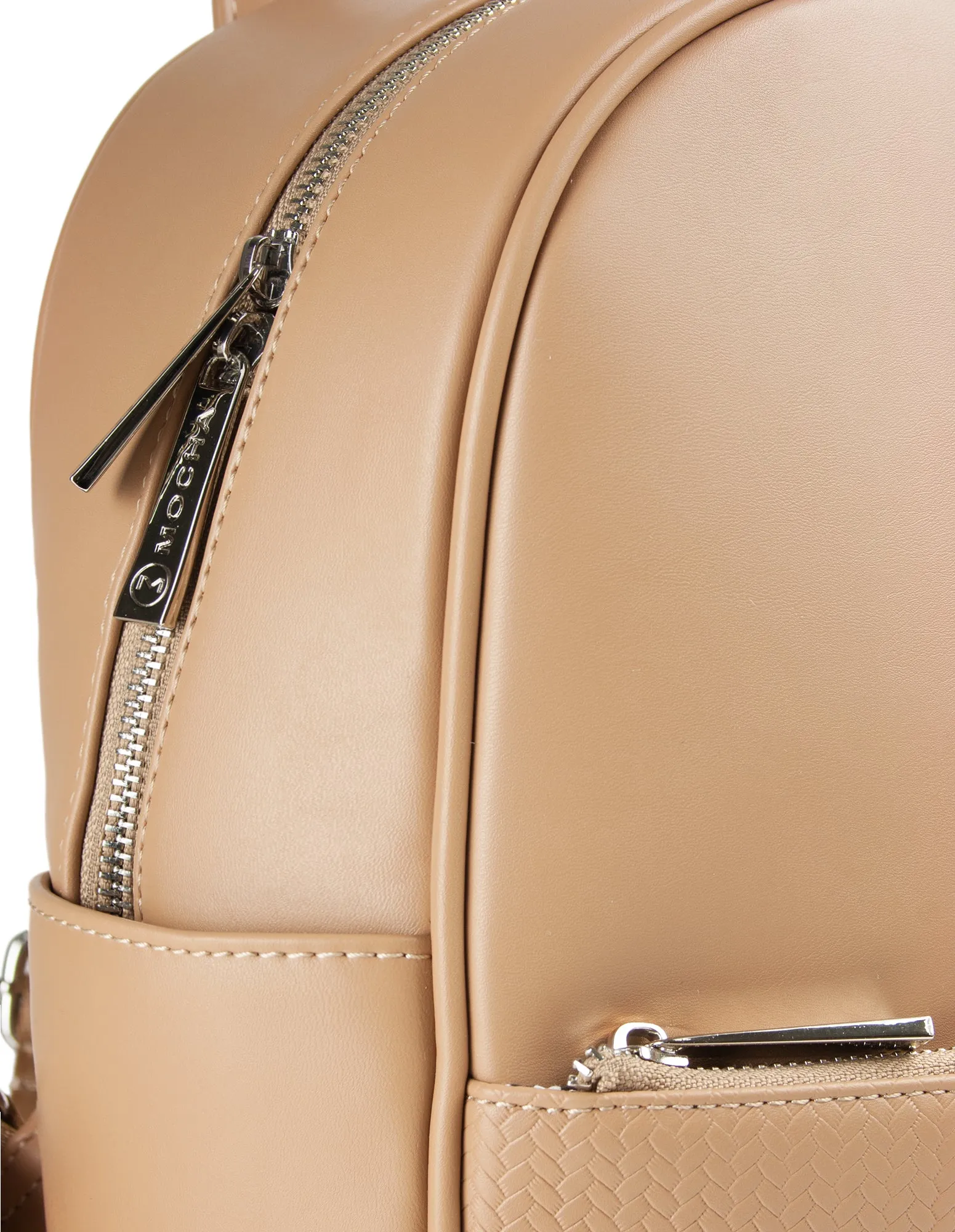Mocha Tessa Backpack- Taupe