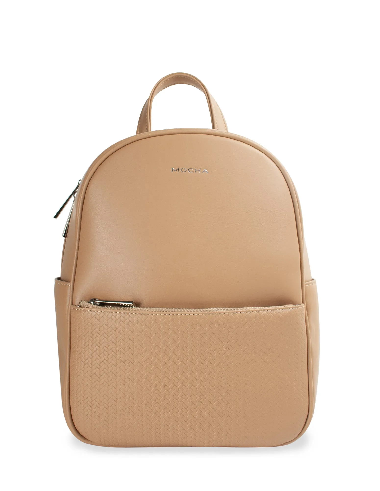 Mocha Tessa Backpack- Taupe