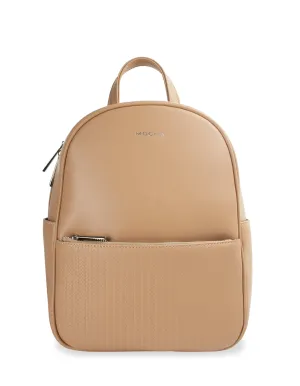 Mocha Tessa Backpack- Taupe