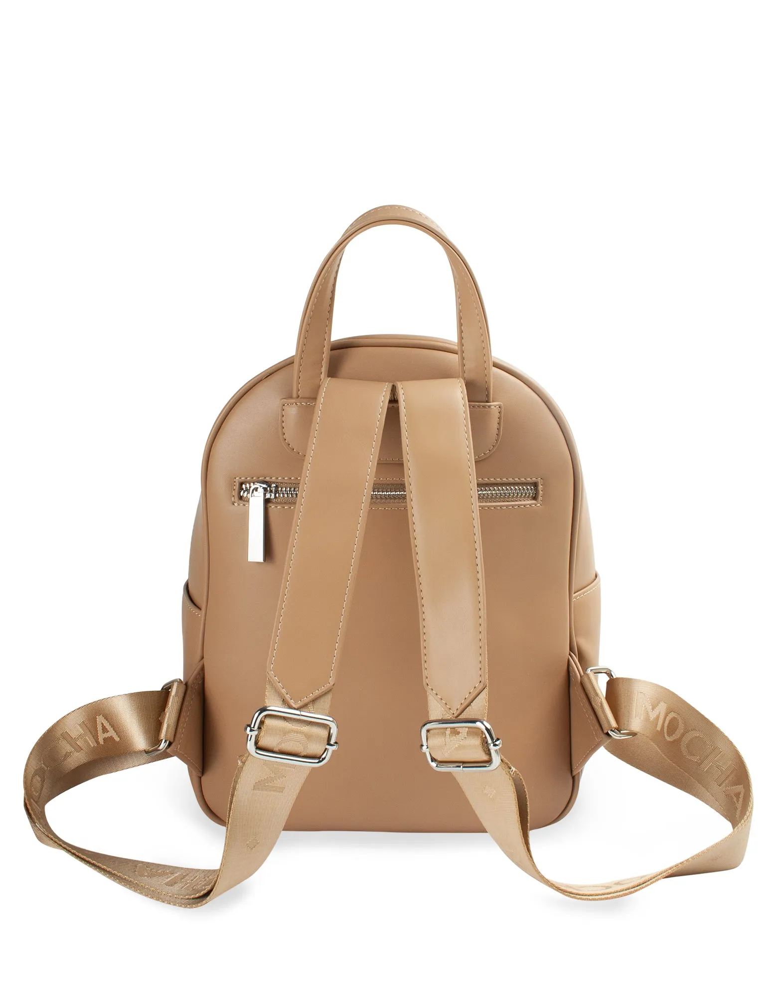 Mocha Tessa Backpack- Taupe