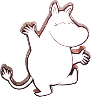 Moomins Moomintroll Pin Badge