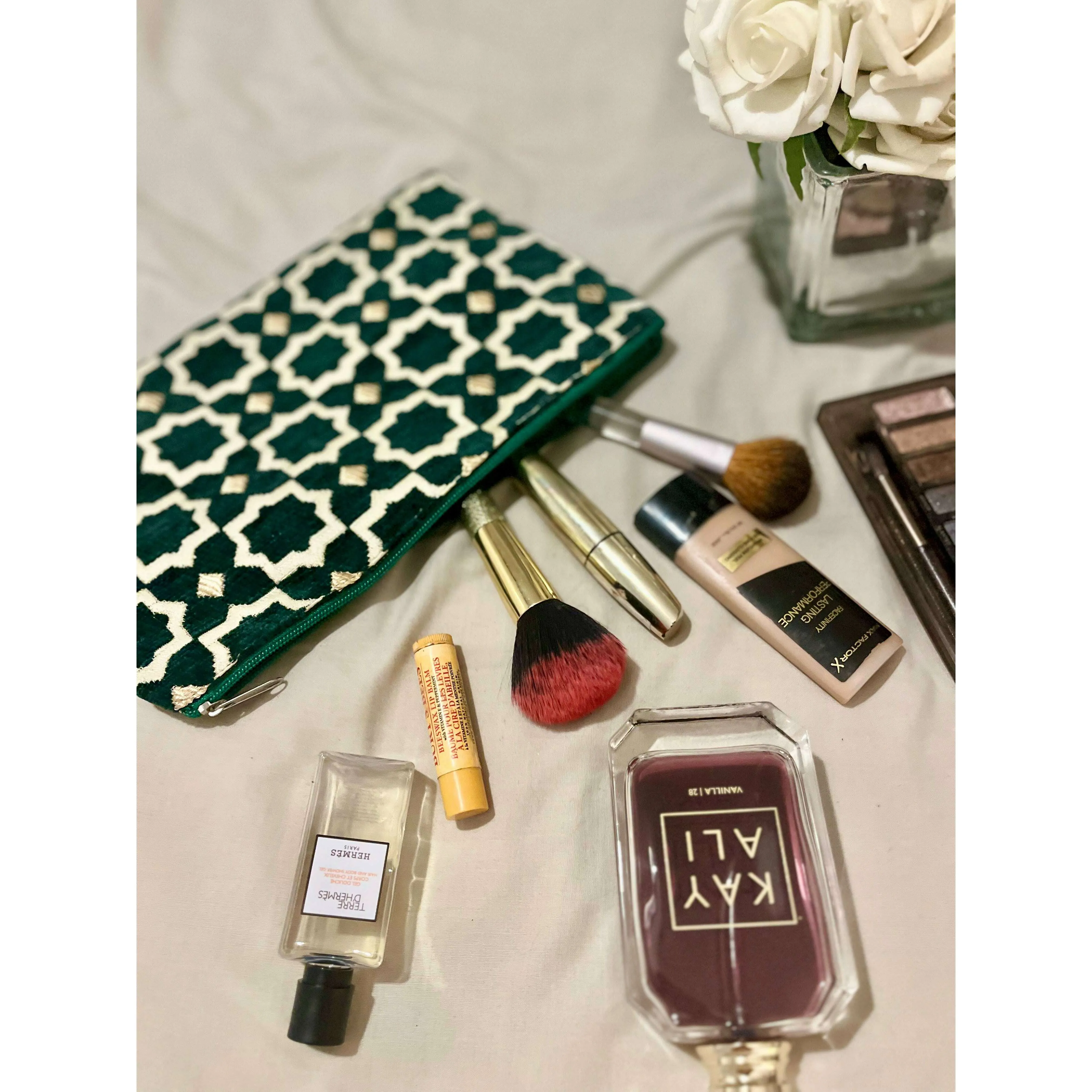 Moroccan Ziliji Make Up/Cosmetic /Travel Toiletry Bag