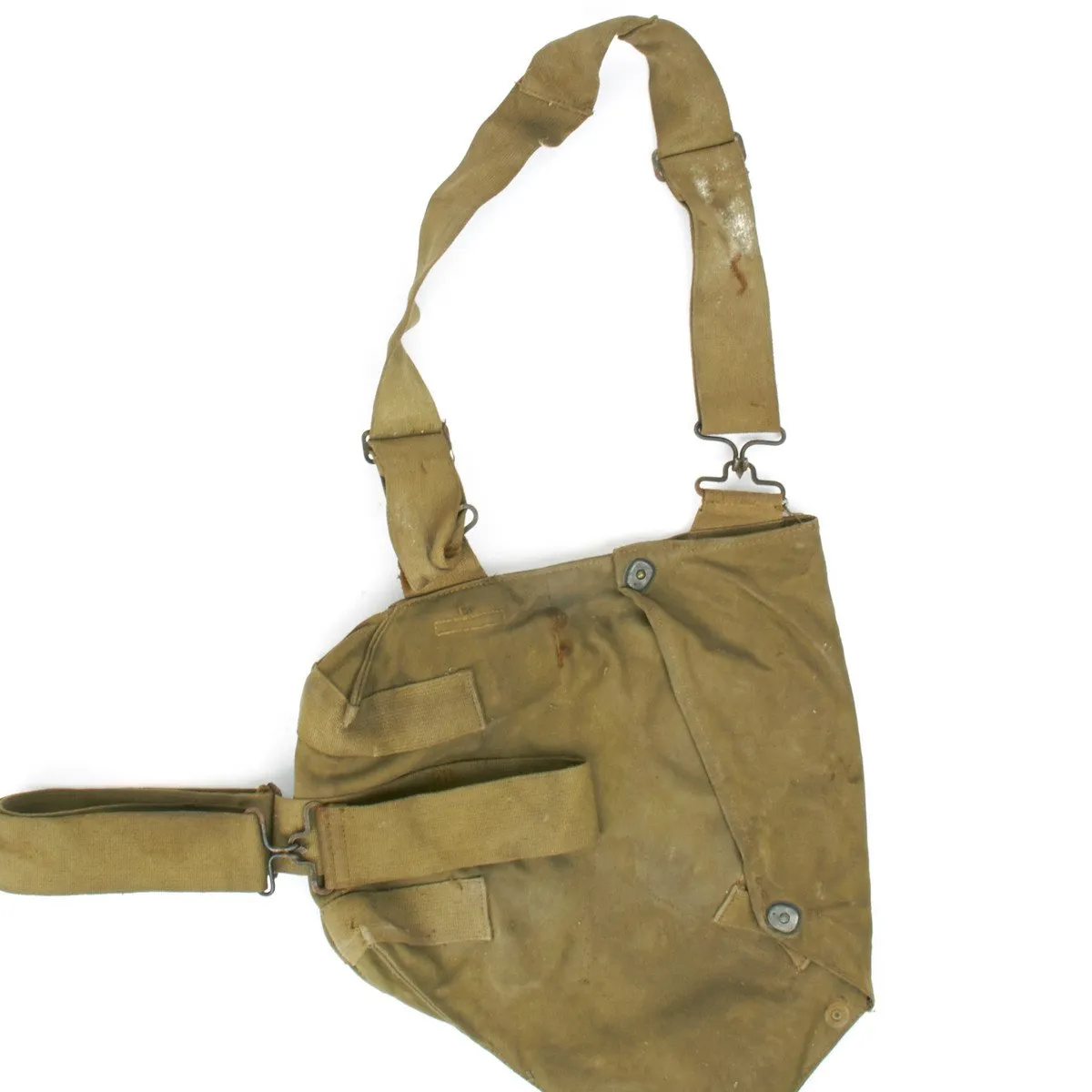 Original U.S. WWII M3 Diaphragm Gas Mask with M1VA1 Bag