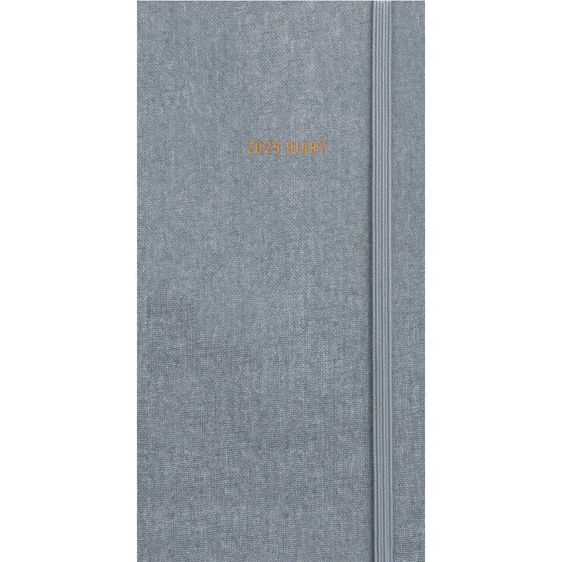 Otter House Fashion Diary Charcoal Slim Diary 2025