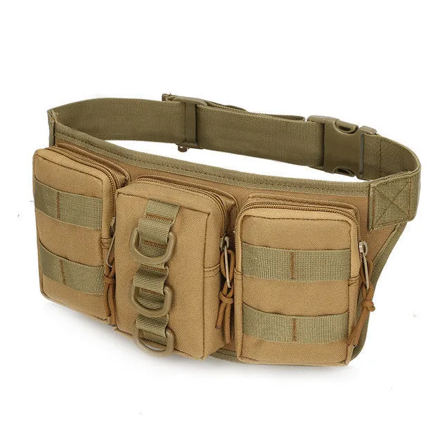 Outdoor - Camouflage - Military - Waist Bag