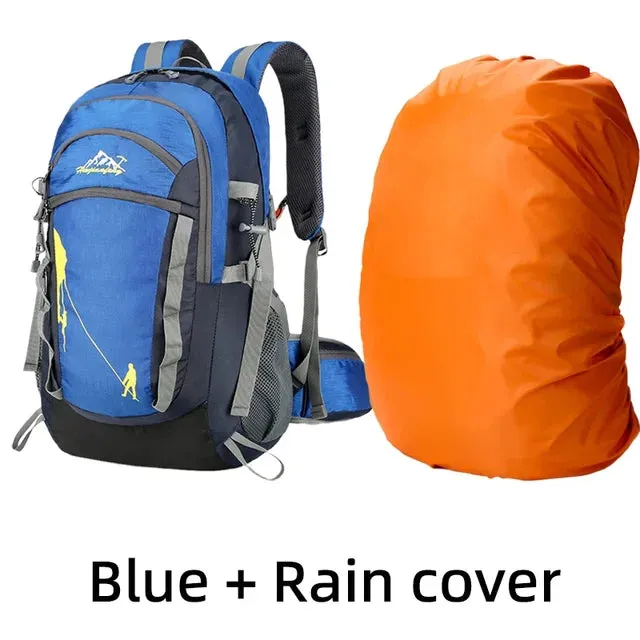 Outdoor Sports Short Distance Trip Backpack Mountaineering Duffel Bag Camping Travel Knapsack Climbing Hiking Hydration Rucksack