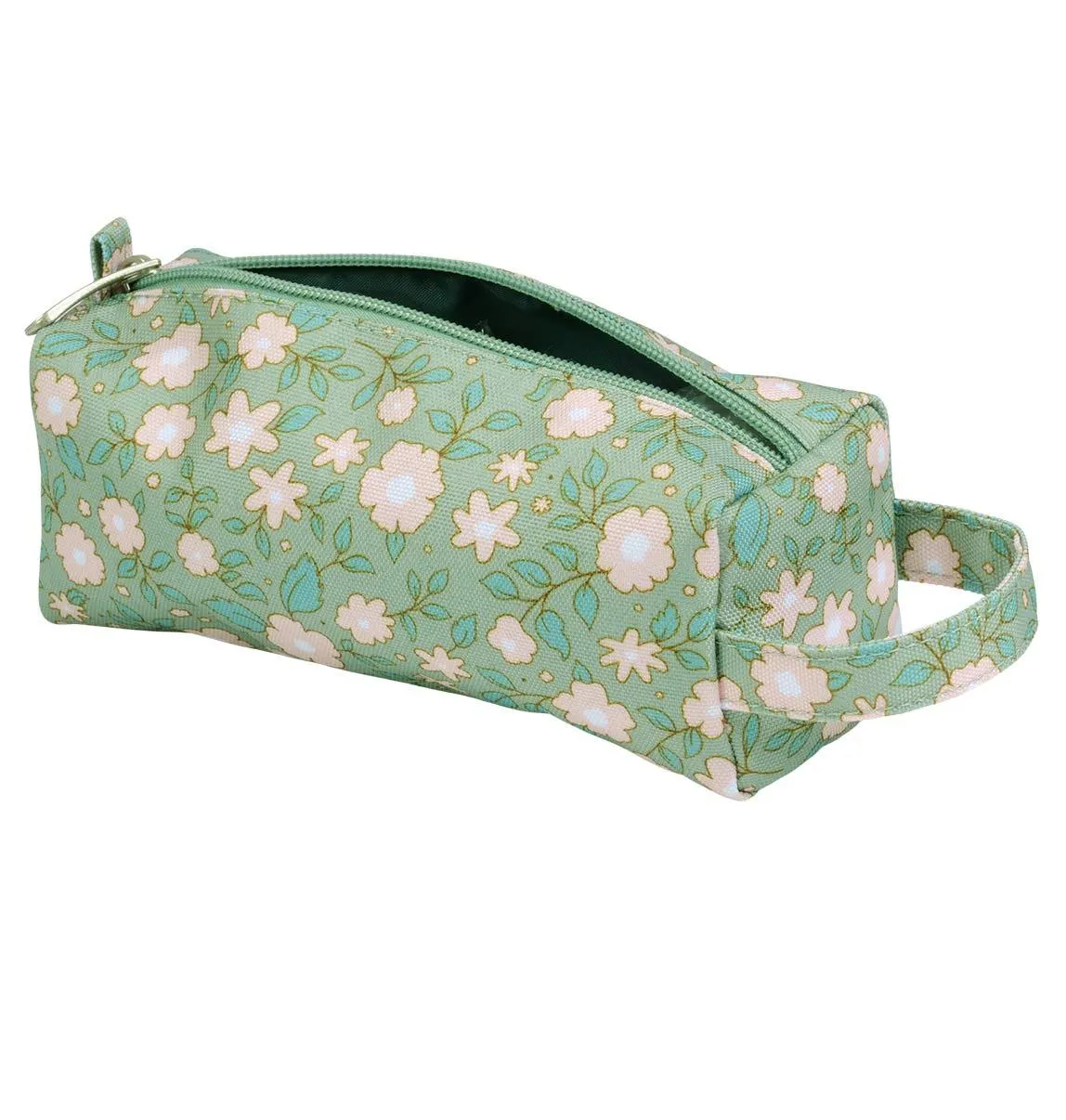 Pencil Case - Blossoms Sage