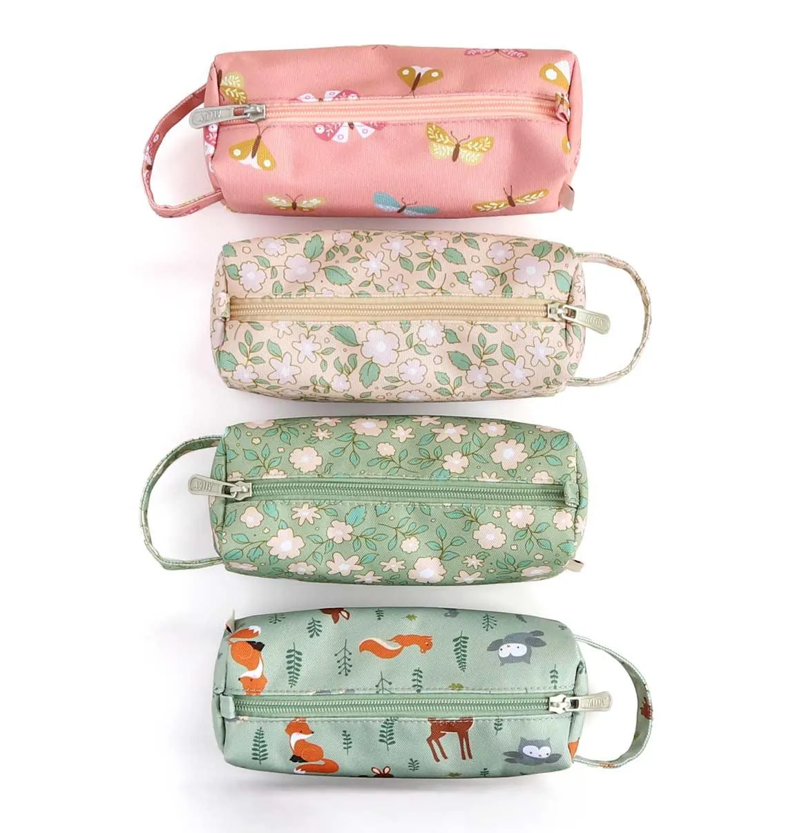Pencil Case - Blossoms Sage