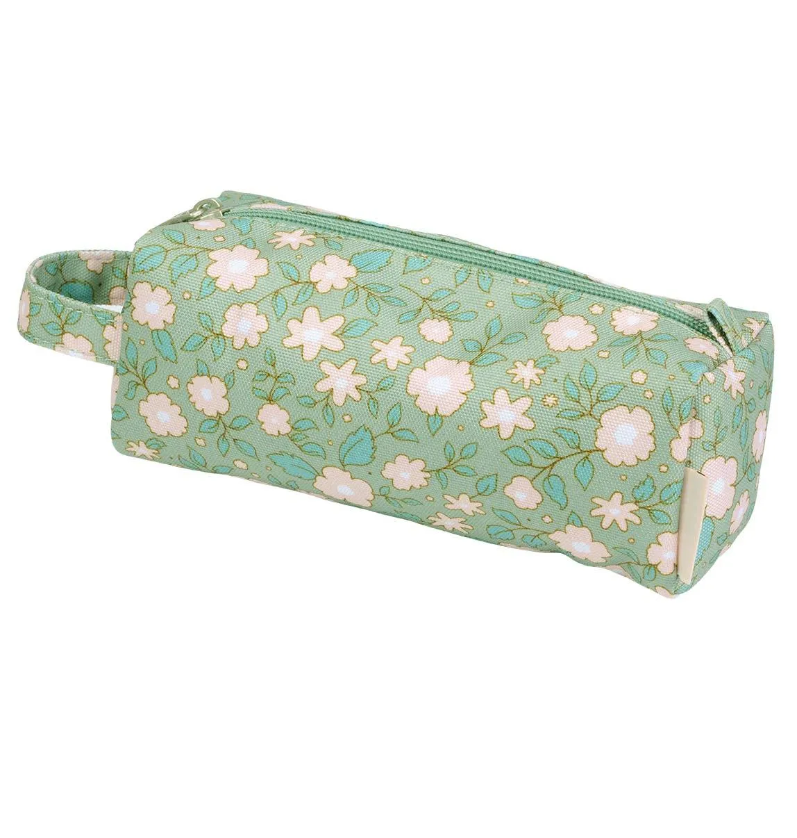 Pencil Case - Blossoms Sage