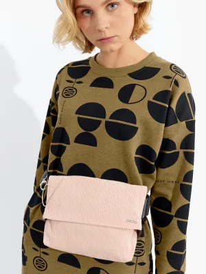 Pilke Belt Bag Pale Pink Corduroy