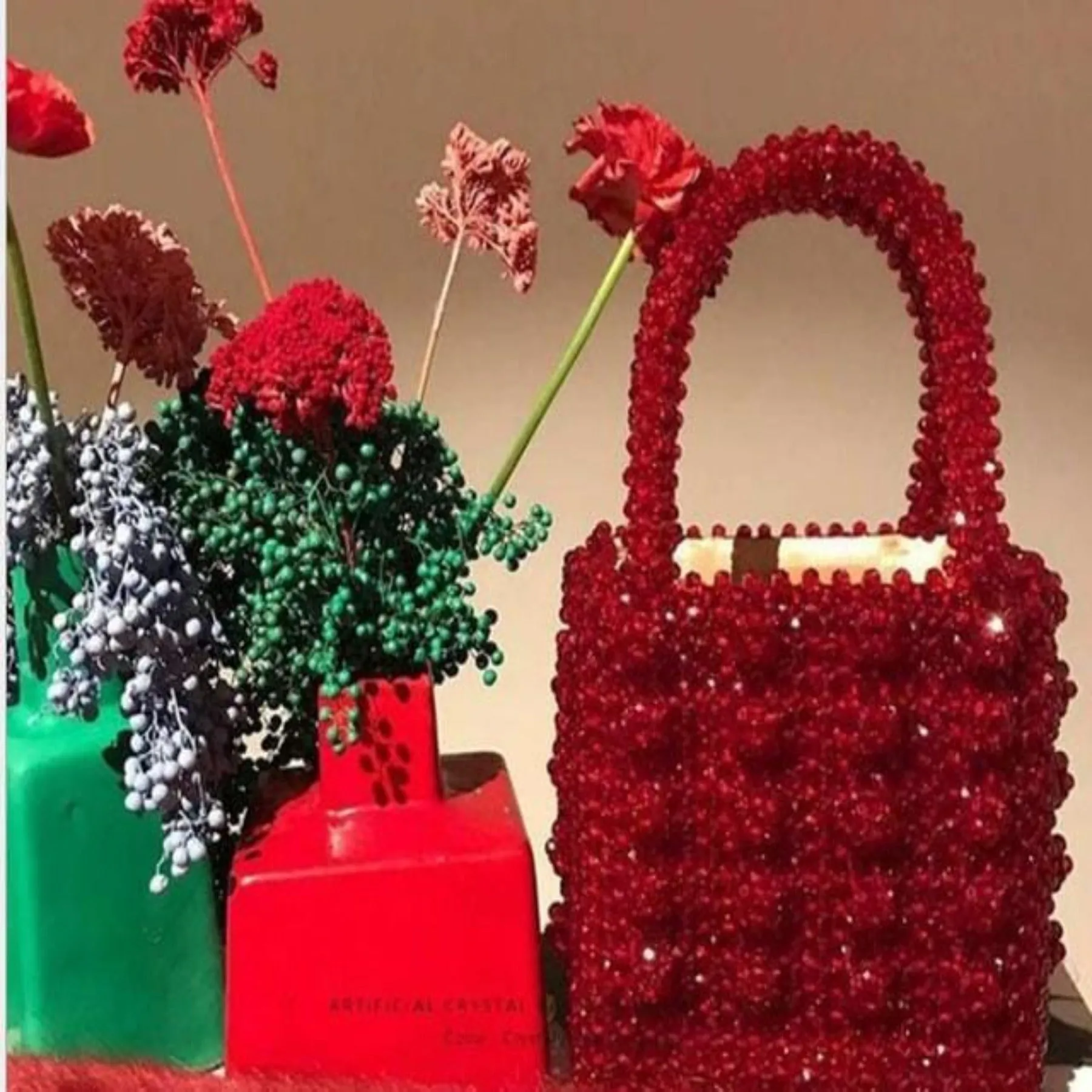 "Crystal Queen" Bead/Pearl Dinner Bag