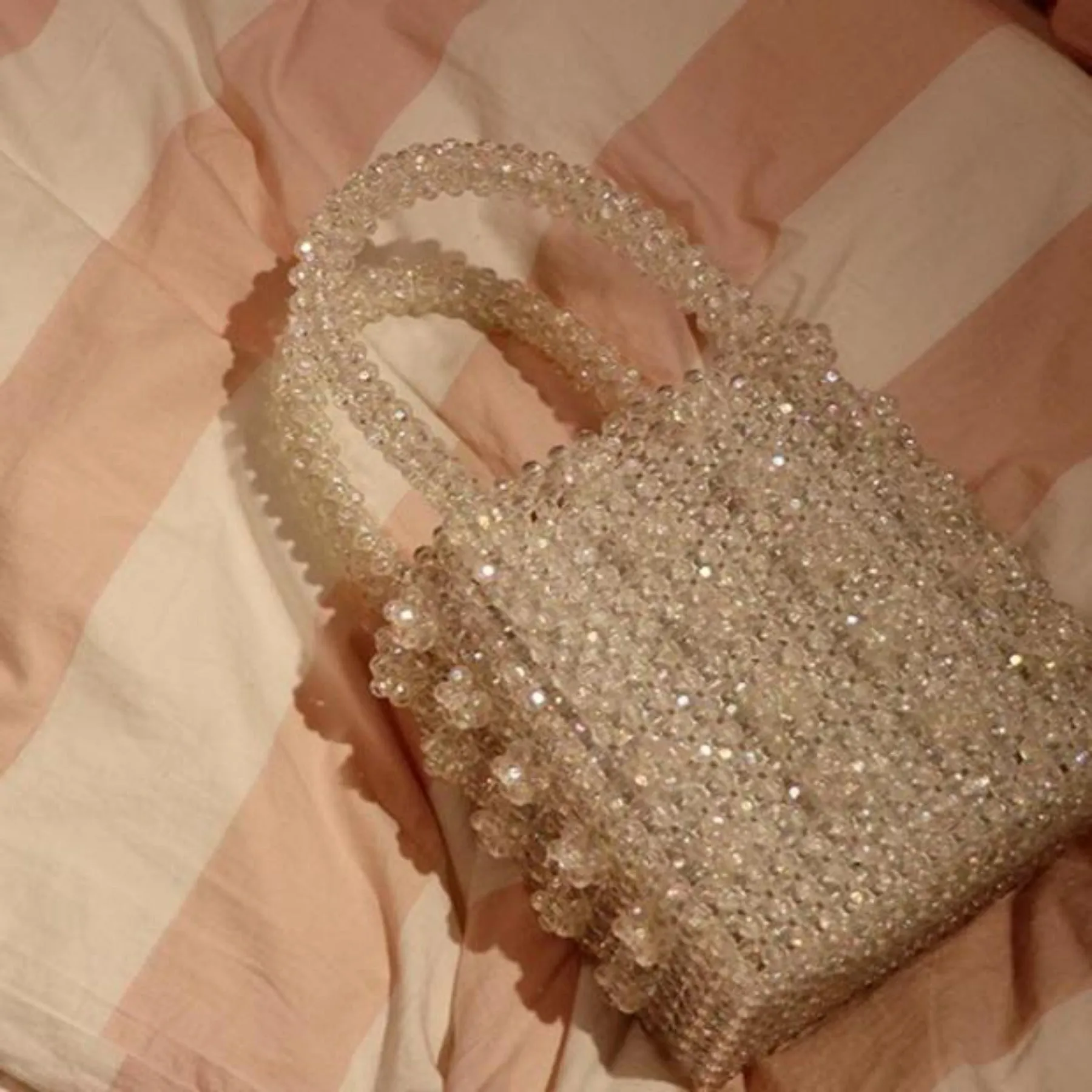"Crystal Queen" Bead/Pearl Dinner Bag