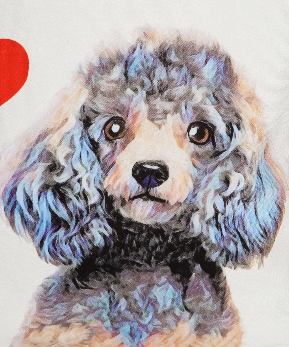 "I Love" Breed Canvas Tote Bag