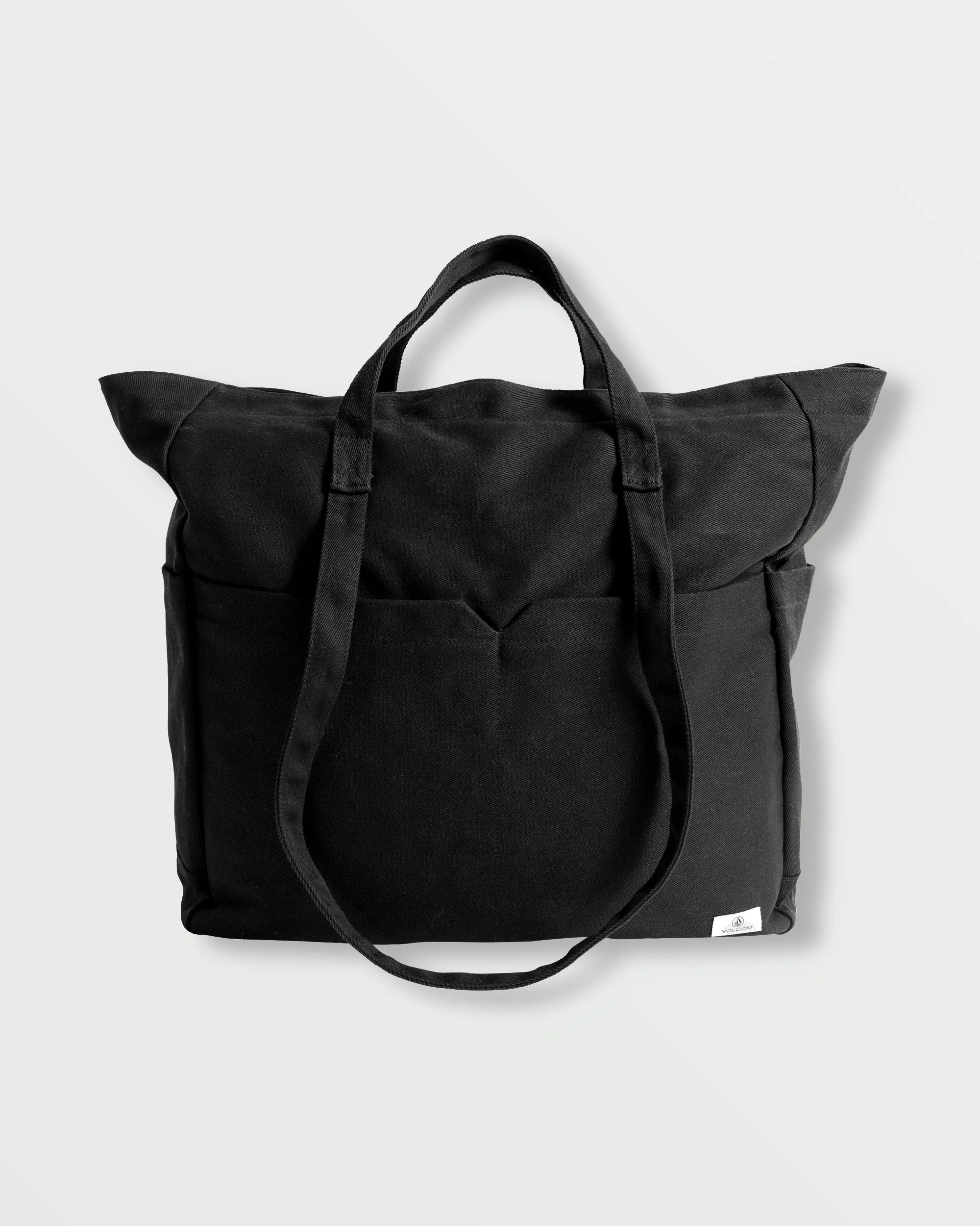 Schoolyard Canvas Tote - New Black