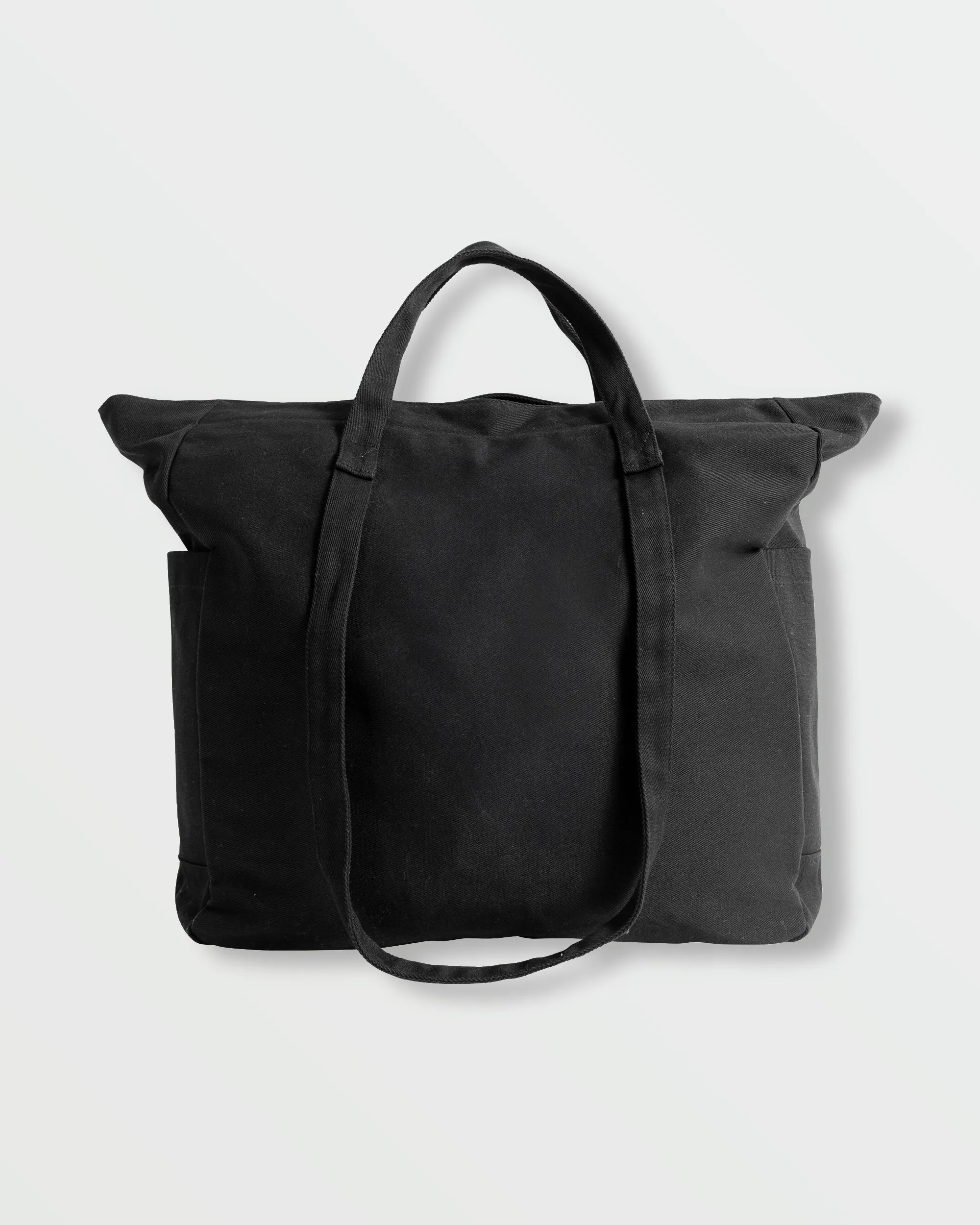 Schoolyard Canvas Tote - New Black