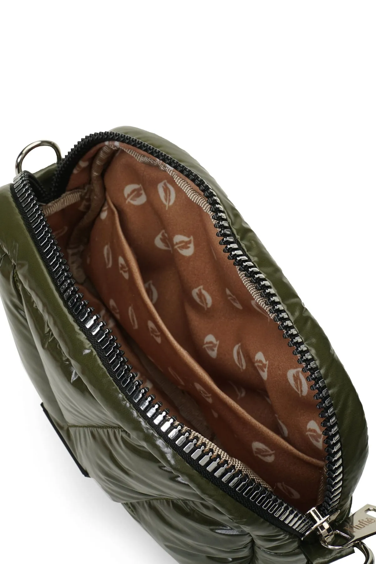 Small Bags Khaki Shiny