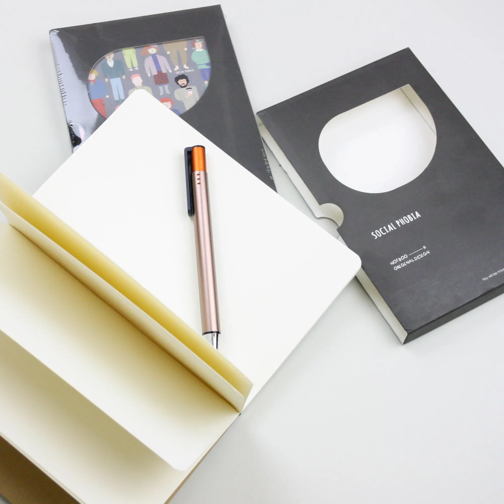 Social Phobia Themed Notebook - Unique Design