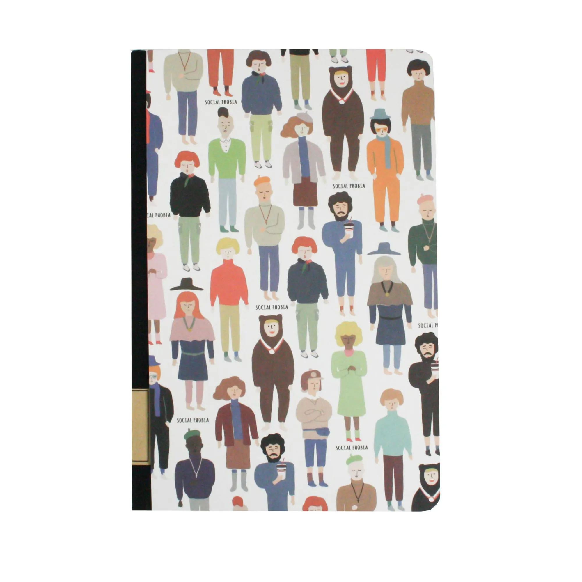 Social Phobia Themed Notebook - Unique Design