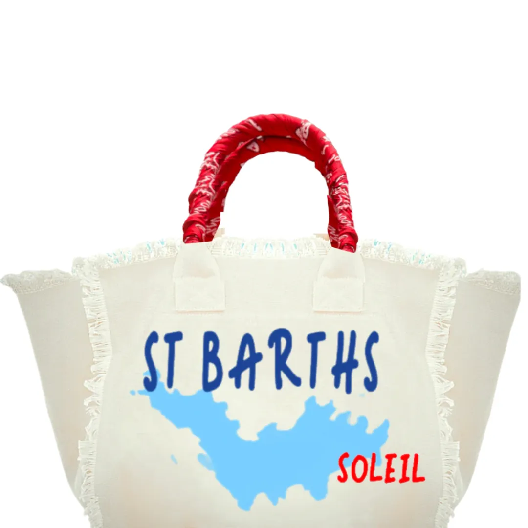 St. Barths Fringe Canvas Bag