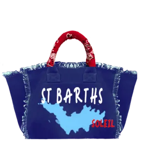St. Barths Fringe Canvas Bag